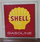 VINTAGE SHELL GAS PUMP Plexiglass  Signs?  14" x 13" 5152A  1975