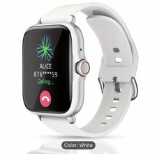 Reloj inteligente barato (blanco)