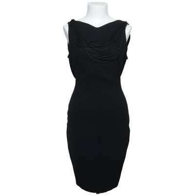Ba&sh, Kleid, Größe: M, Clapton, Schwarz, Elasthan/Polyester/Wolle #lpK