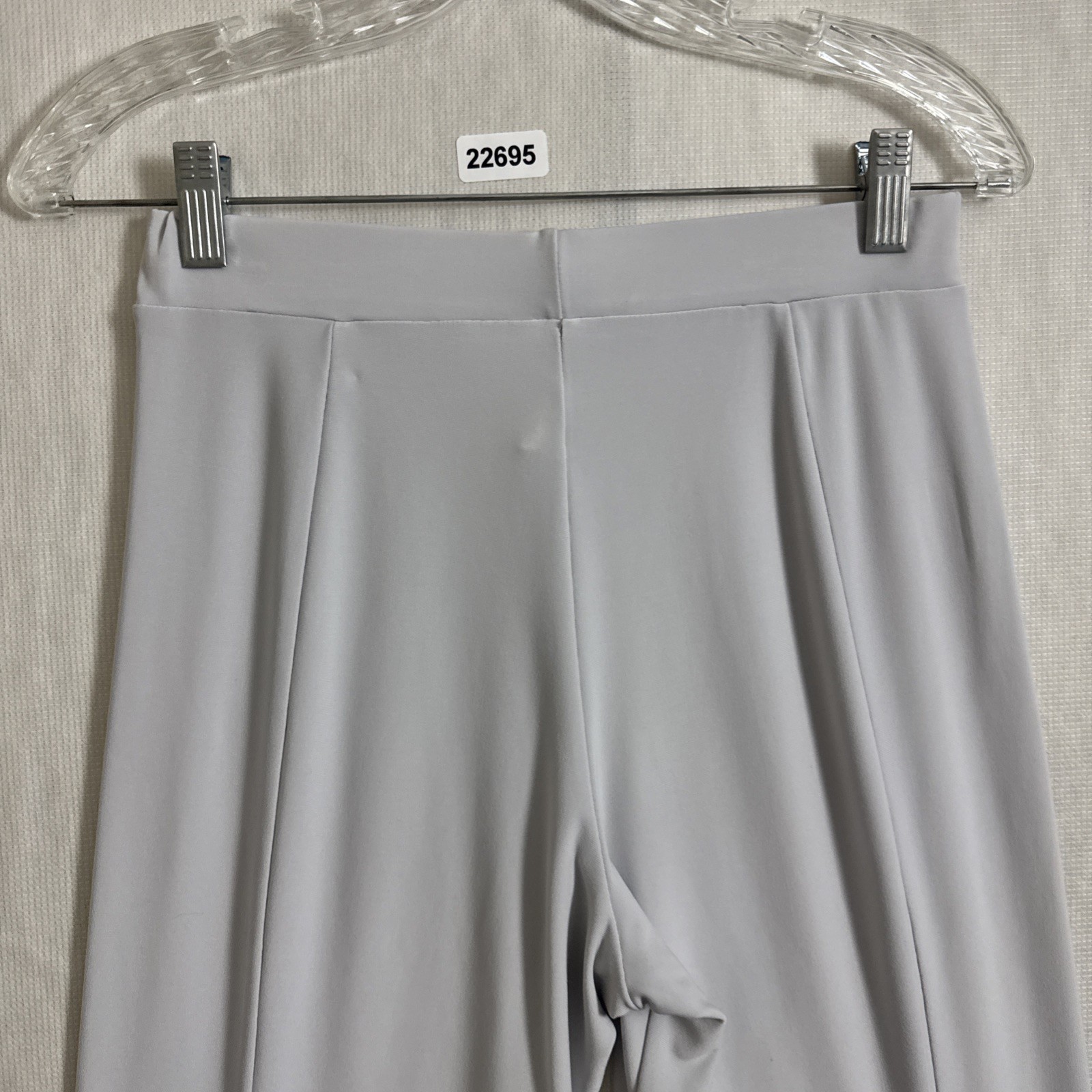 Sympli Women's Size 4 Solid Gray Polyester Straig… - image 4