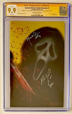 GORKEM DEMIR SKETCHBOOK   CGC SS 9.9   SIGNED LILLARD & ULRICH   SCREAM   LTD 6