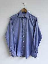 Eton Light Blue Dress Shirt Size 39 15 1/2