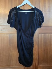 Express Women Dress, Size M, Black, 60% Cotton, 40% Modal