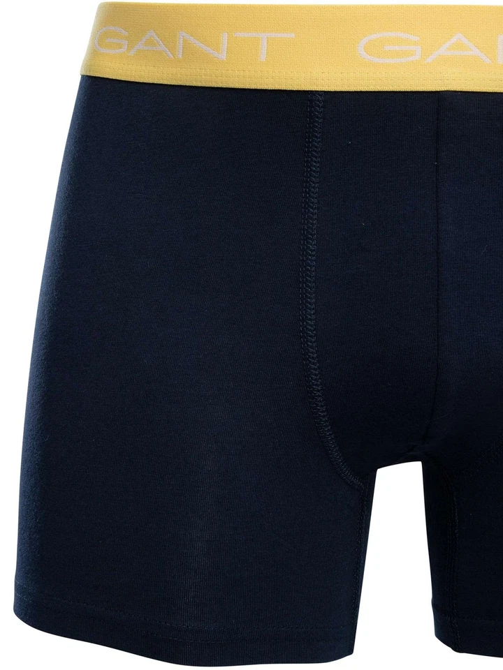 GANT Pour des hommes Pack de 3 boxers, Bleu - Photo 3/4