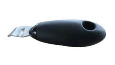 OXO Good Grips Citrus Zester, Built in Channel Knife, Stainless & Silicone, 5 in