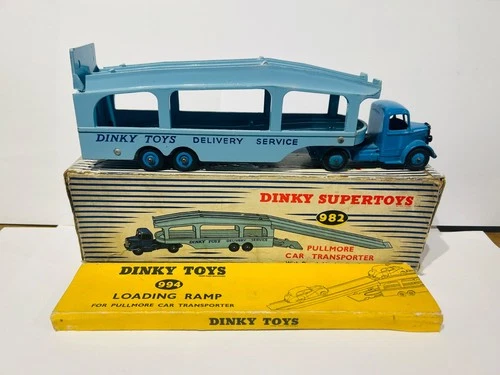 Dinky Supertoys 982 Pullmore Transporter With Ramp, Boxed, Original, Vintage