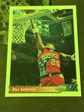 Ron Anderson 1992-93 Upper Deck #217 76ers