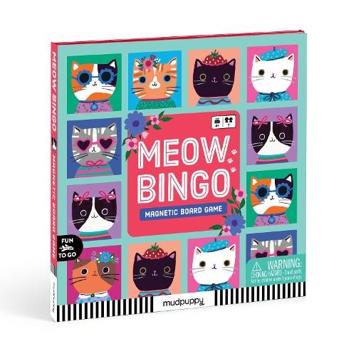 Meow Bingo! Magnetic Board Game - Image 2