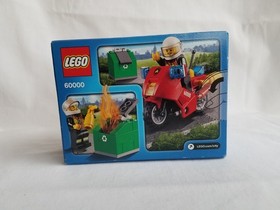 LEGO City 60000 Fire Motorcycle Fireman Minifigure BRAND NEW FACTORY SEALED
