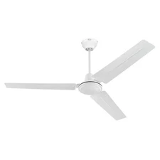 Westinghouse 7800300 Industrial 56" 3 Blade Indoor Ceiling Fan - White