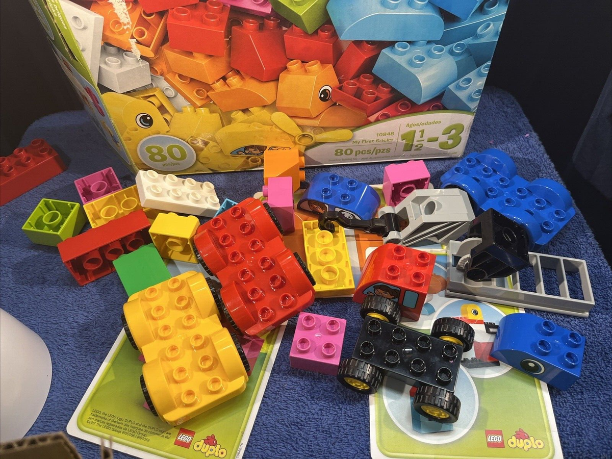 LEGO DUPLO: My First Bricks (10848) 80 Pieces 43 Extras 123 Total  M1