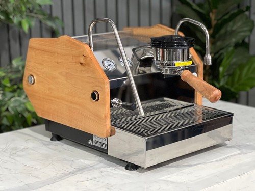 LA MARZOCCO GS3 AV 1 GROUP ESPRESSO COFFEE MACHINE COFFEE MAKER HOME TIMBER - Picture 10 of 11