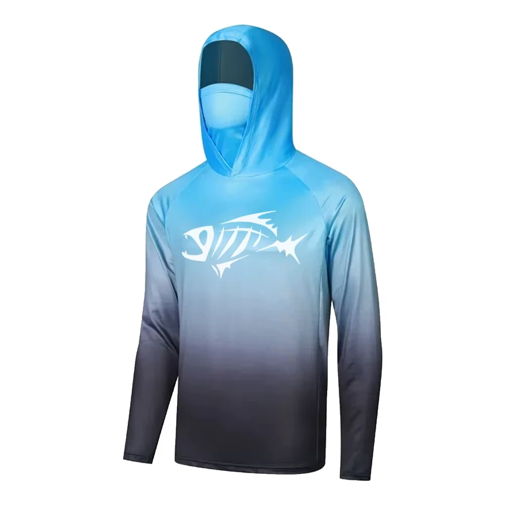 Fishing Hoodie Shirts with Mask UV Neck Gaiter Fishing Clothing Men'S Long Sleev
Opens in a new wind