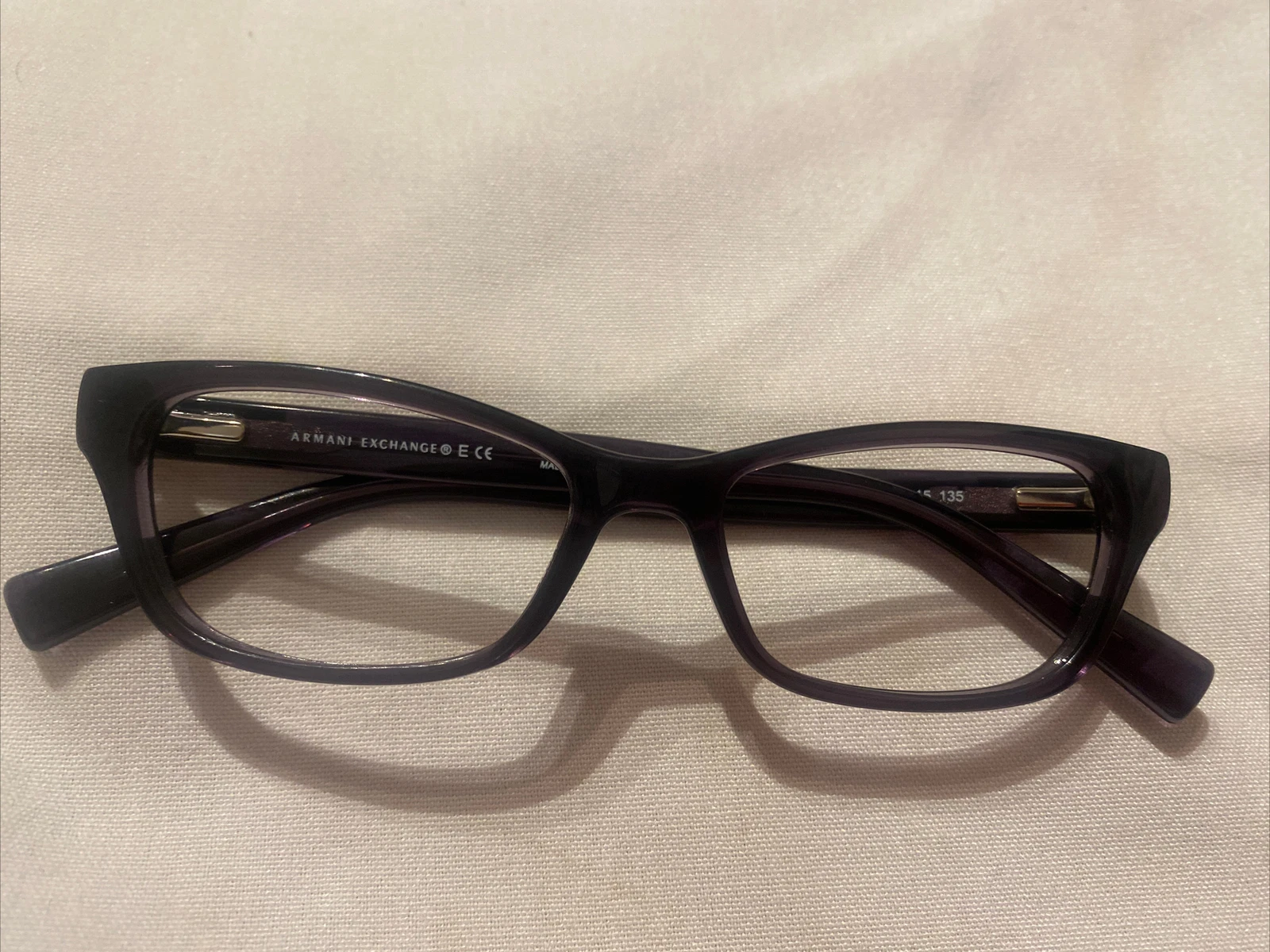 Authentic Armani exchange Eyeglasses AX 3008 8005 49 [ ] 15 135mm Black
