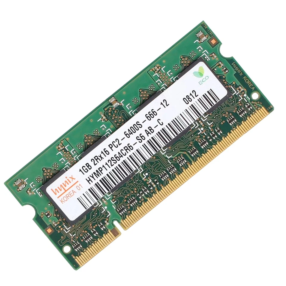 Hynix Memory 2GB (2x 1GB) PC2-6400 Laptop PC RAM DDR2 SDRAM 2RX16 - Image 4 of 4