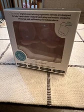 Grabease Baby and Toddler Self-Feeding Utensils Spoon and Fork Set Pink NEW