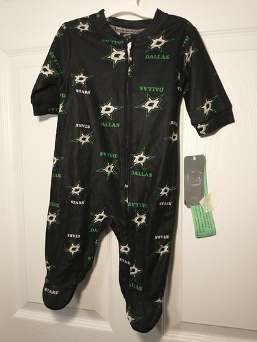 NWT NFL Dallas Stars 0-3 Month Sleeper Outfit - Picture 2 of 7