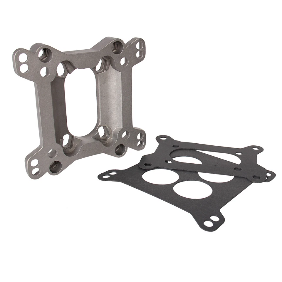 Kit adaptador de carburador de aluminio de 4 pernos de 2 barriles a 4 barriles para 1933 EE. UU. Foto 2 de 4