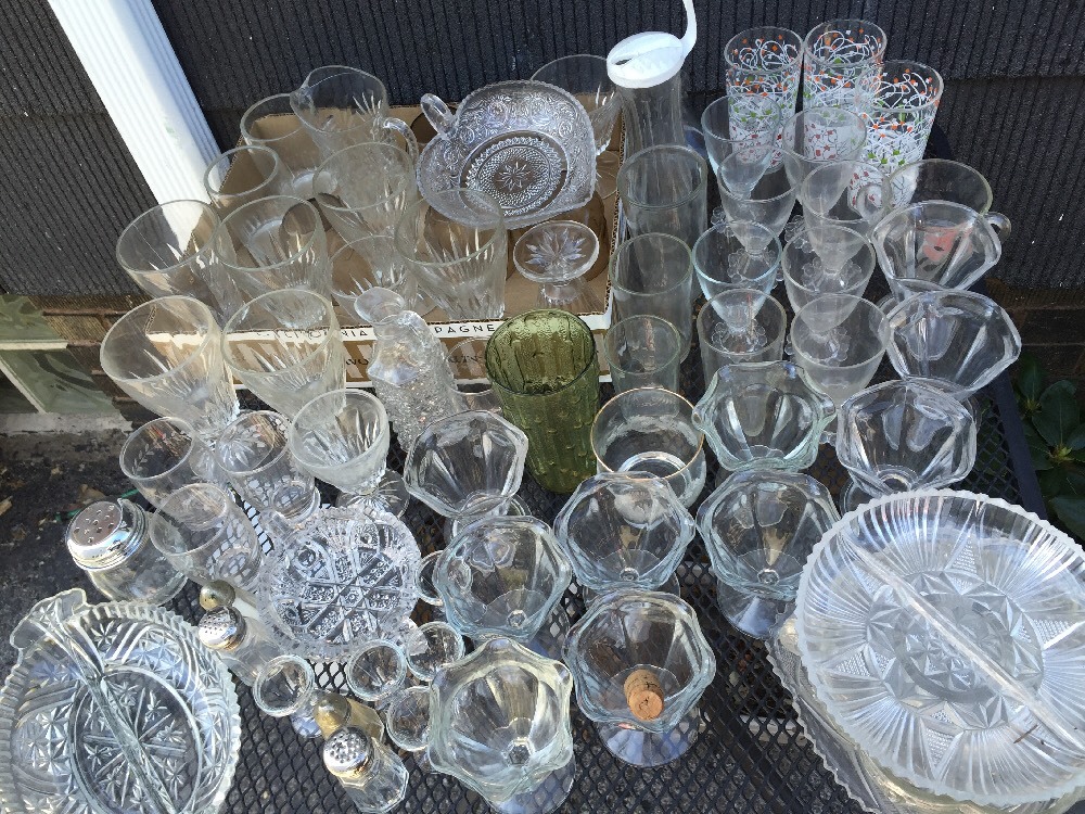 Lot of 69 Mixed Lot Vintage Glassware | eBay