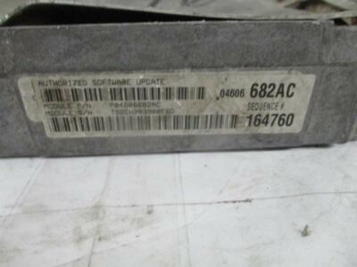 Engine ECM Control Module 2.7L Fits 00 CONCORDE P04606682AC