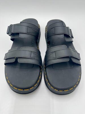 Dr. Martens Chilton black hydro leather sandals.  Size 13. s-l400.jpg main image 4