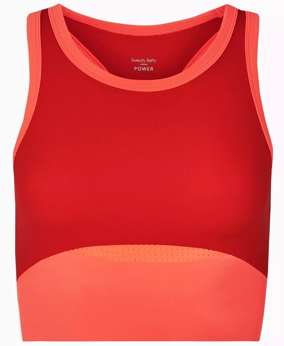 NEW Sweaty Betty Power Frame Workout Tank Sports Bra - SB6417