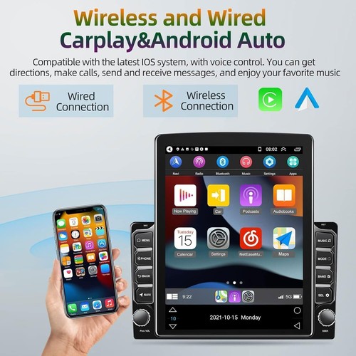 For 2002-2009 Chevrolet Trailblazer 9.7" Android 14 Carplay Car Stereo Radio GPS - Picture 9 of 24