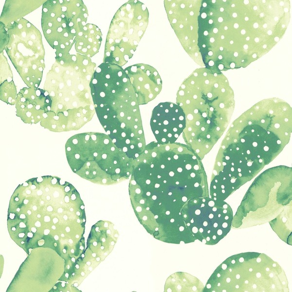 Rasch Textil Greenhouse Tapete 138902 Kaktus Kakteen Cremeweiß Vliestapete Vlies-image