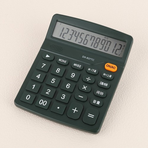 12-Digit Large LCD Display Calculator Standard Function Calculator With Solar - Picture 15 of 23
