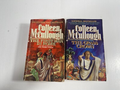 Colleen McCullough - The Grass Crown/The First Man in Rome - Paperbacks Historic