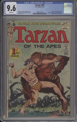 TARZAN #207 - CGC 9.6 - 1ST DC ISSUE - ORIGIN OF TARZAN | eBay