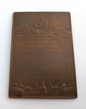 MEDAILLE BRONZE UNIFACE EXPOSITION INTERNATIONALE CENTENAIRE DE PASTEUR REF73726