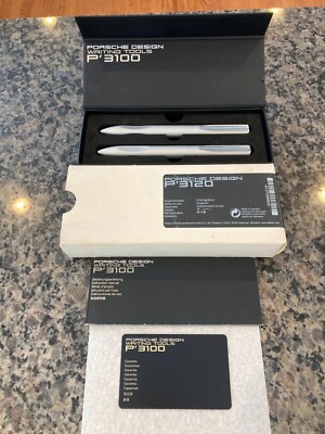 NEW PELIKAN PEN CO., PORSCHE DESIGN P'3120 ALUMINUM PEN & PENCIL