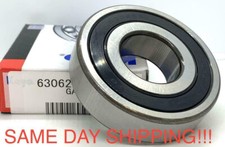 KOYO JAPAN 6306 2RS C3 DEEP GROOVE BALL BEARING, RUBBER SEALED 30x72x19 mm