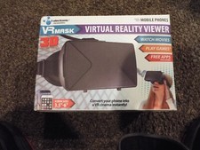 VR Mask Virtual Reality Viewer fits phones 3 5" - 6"