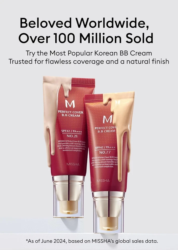 MISSHA M Perfect Cover BB Cream 50ml SPF42 PA+++ #13#21#23 - image 4 of 4