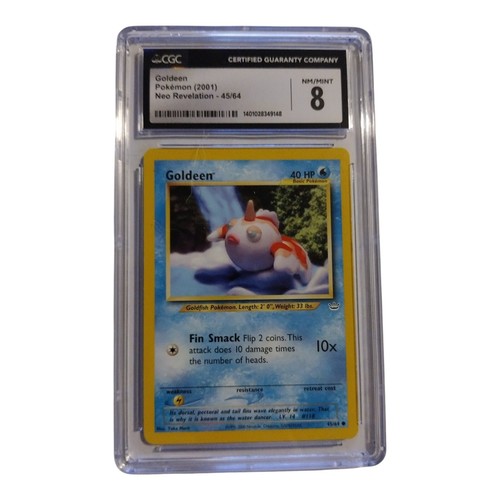 Goldeen (Unlimited) graded CGC 8 for sale on eBay