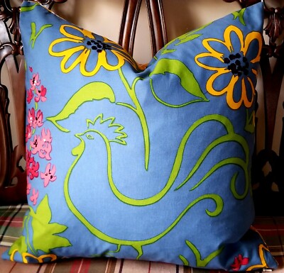 Brunschwig & Fils HUGUES CAPOT Paule Marrot French Country Pillow Cover Pierre D