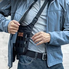 Underarm Tactical Shoulder Bag Hidden Outdoor Travel Phone Key Anti Theft Pack