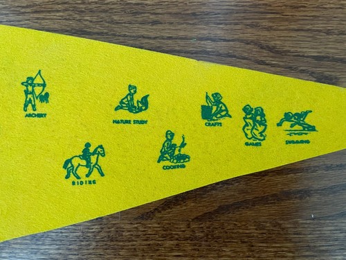 Vintage YMCA Storer Camps Pennant Irish Hills Michigan Stony Lake Outdoor Ed. - Picture 3 of 5