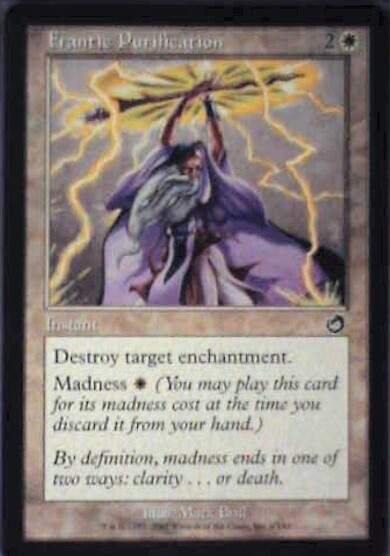 Frantic Purification - Torment: #6, Magic: The Gathering Nm R176