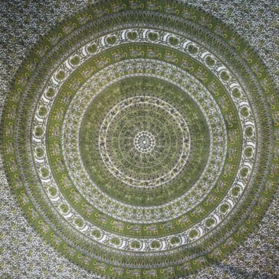 Elefant Mandala Tagesdecken