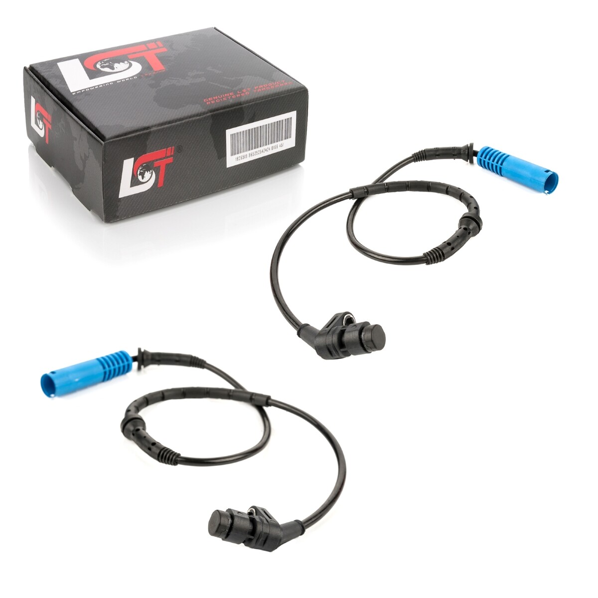 2x ABS Sensor Raddrehzahlregler Set Front 34526756373 for BMW 7er E38 Since