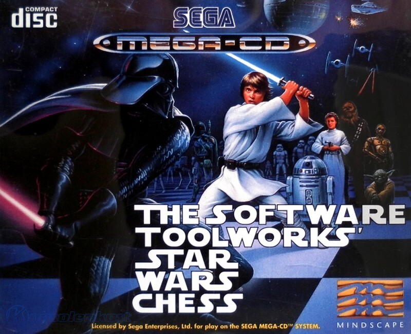 SEGA Mega CD - Star Wars Toolworks Chess EU mit OVP sehr guter Zustand