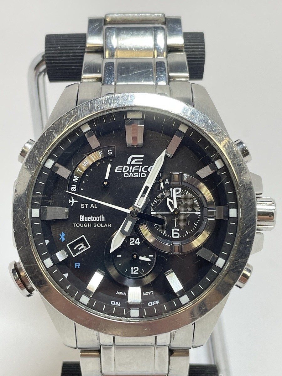 売れ筋介護用品も! EQB-510 Solar Tough Edifice Casio Bluetooth In Watch Steel EDIFICE
