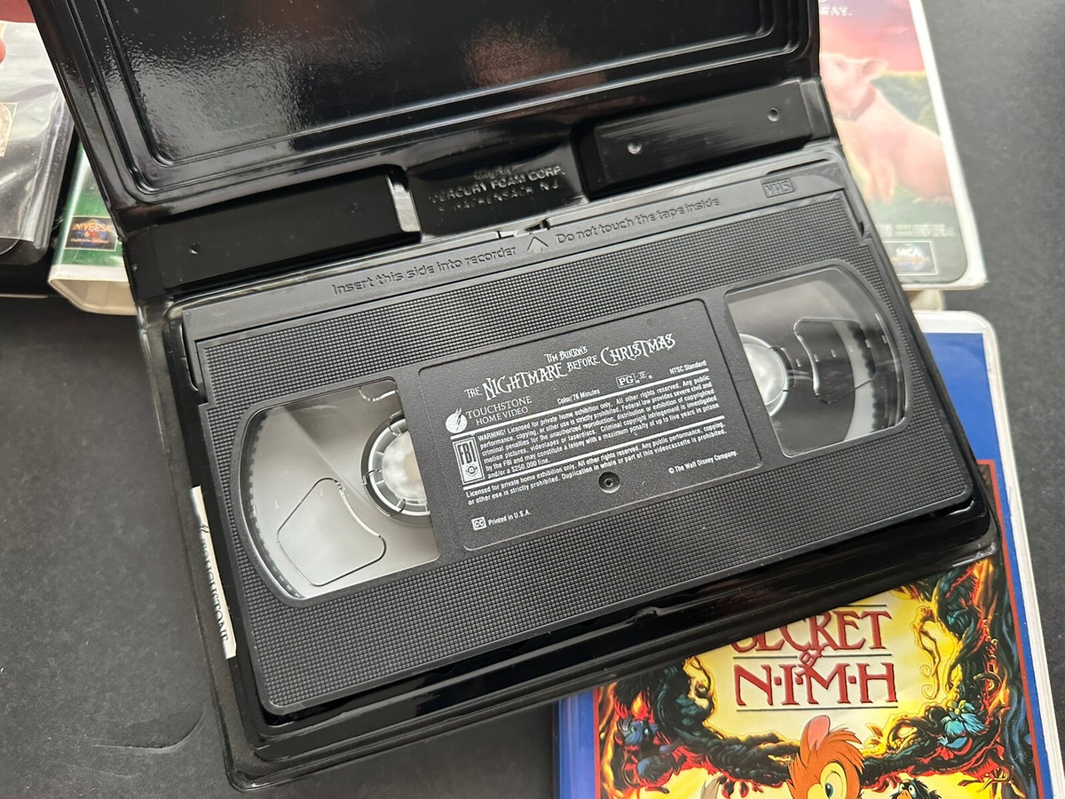 Lot of 8 MGM/UA Classics on VHS: Dark Crystal Secret of Nimh