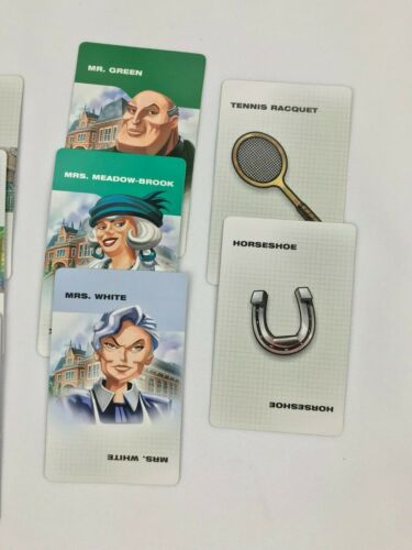 Electronic Talking Clue FX Board Game Replacement Parts Pieces Tokens Cards 2003 - Picture 17 of 36