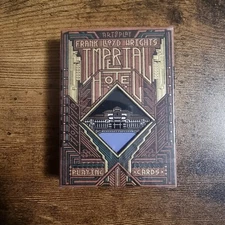 Imperial Hotel Playing Cards New & Sealed Art Of Play Frank Lloyd Wright Deck