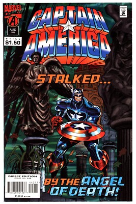 Captain America (1st Series) #442 NM 9.4 1995 Dave Hoover Cover