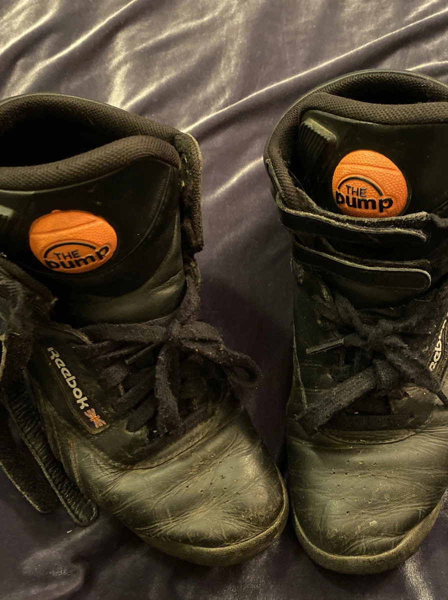The Pump Reebok Vintage Sneakers Black Runners Pump It UP used 7